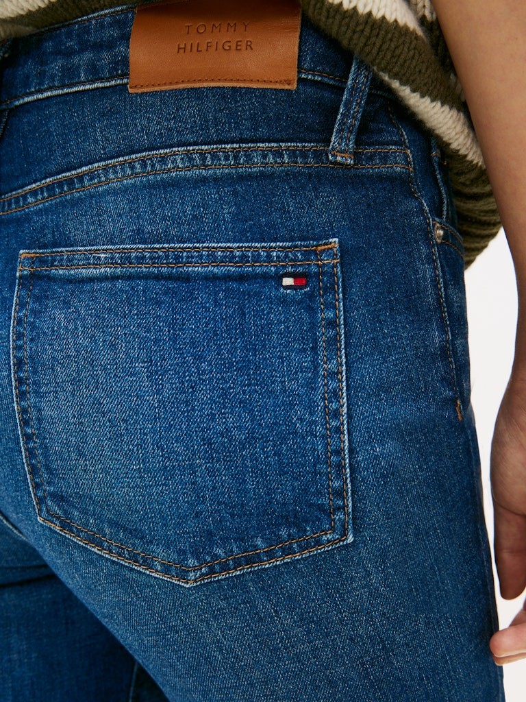 Tommy Hilfiger Kadın Mavi Jean Pantolon