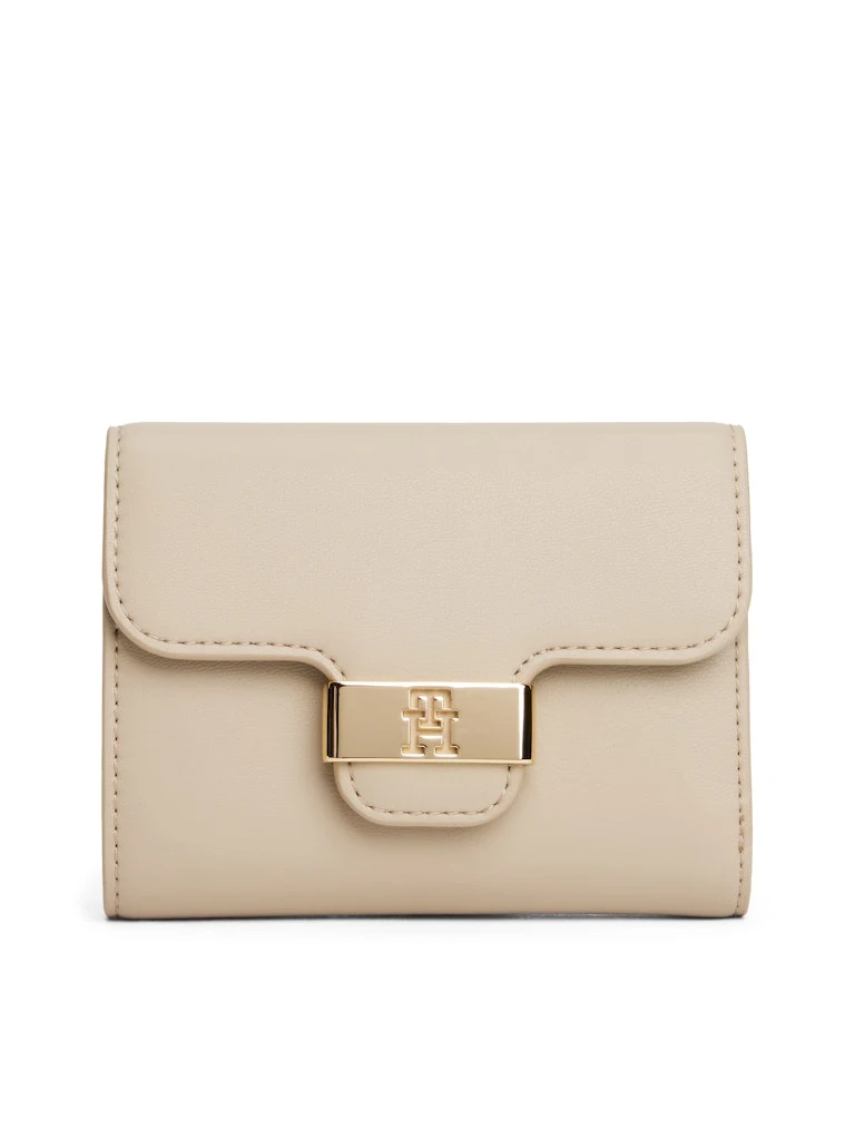 Tommy Hilfiger Kadın Bej  3'e Katlanan  Cüzdan