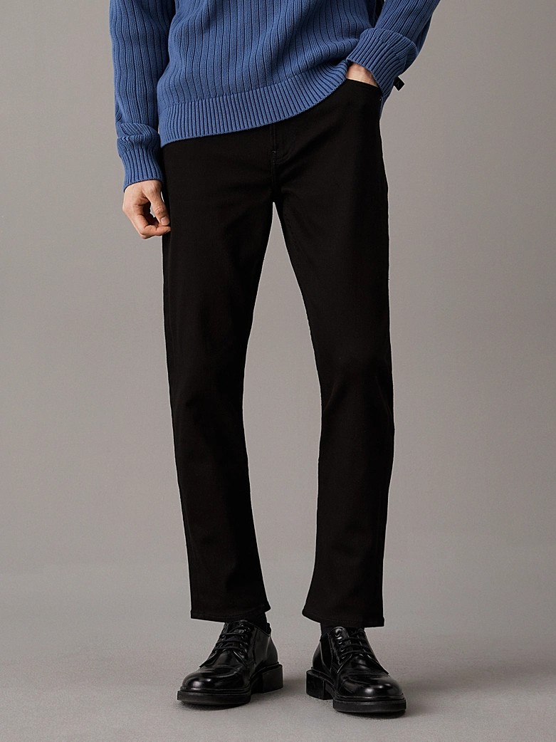 Calvin Klein Streç Pamuklu Normal Bel Daralan Paça Dad Jeans Erkek Kot Pantolon - J30J3259941BY