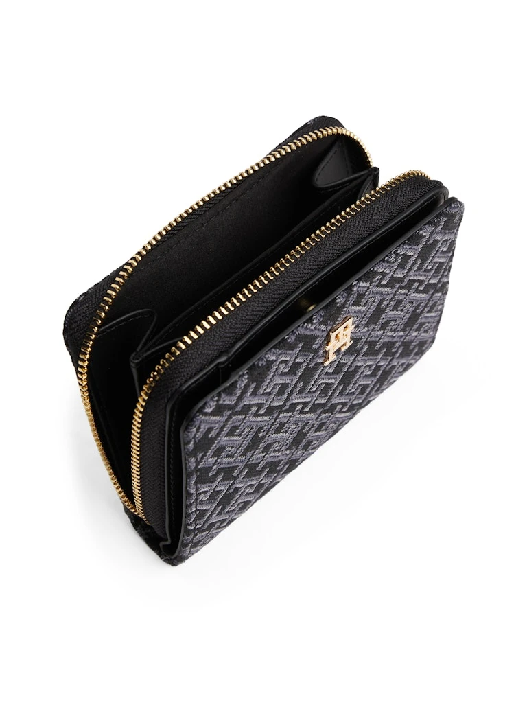 Tommy Hilfiger Kadın Siyah  Fermuarlı  Cüzdan