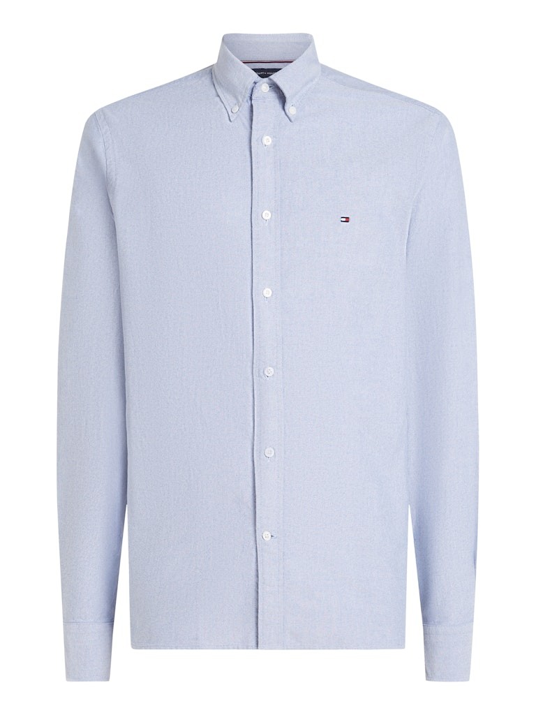 Tommy Hilfiger Erkek Solid Heritage Oxford Gömlek - MW0MW35774CI0