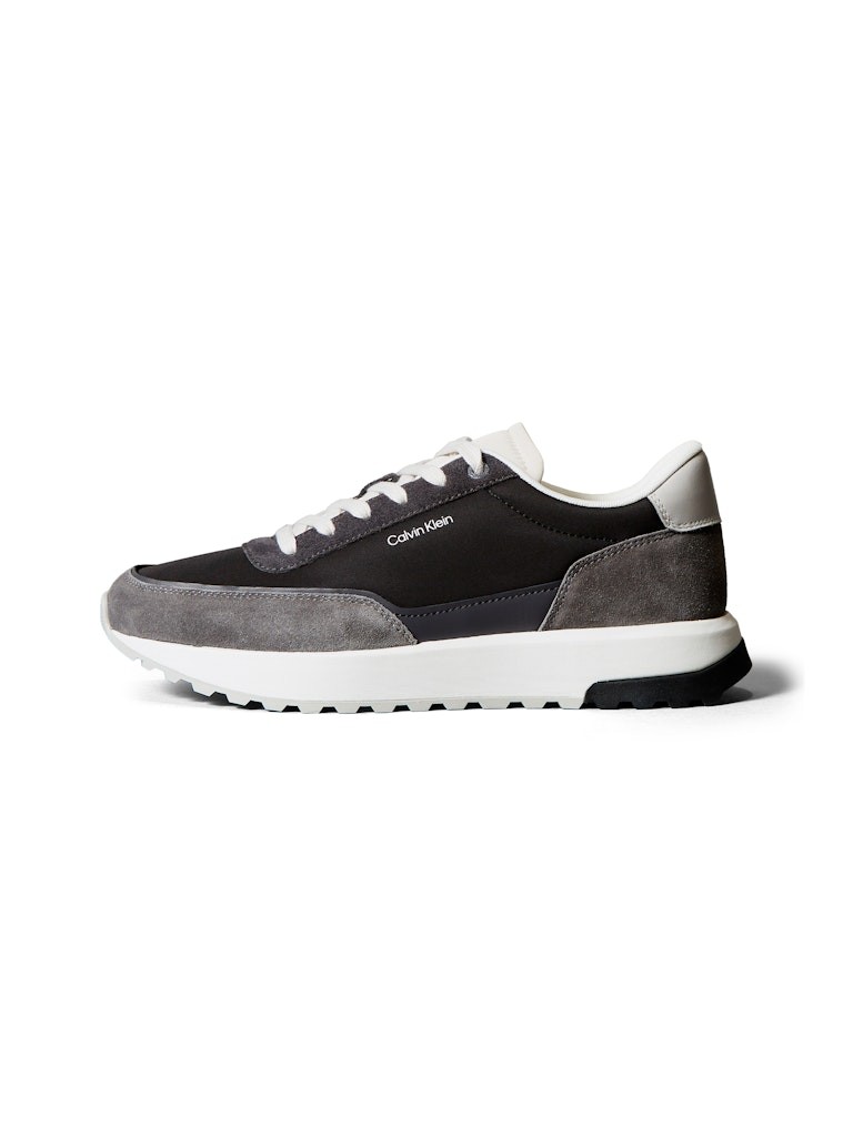 Calvin Klein Erkek Gri Kısa Taban Sneakers