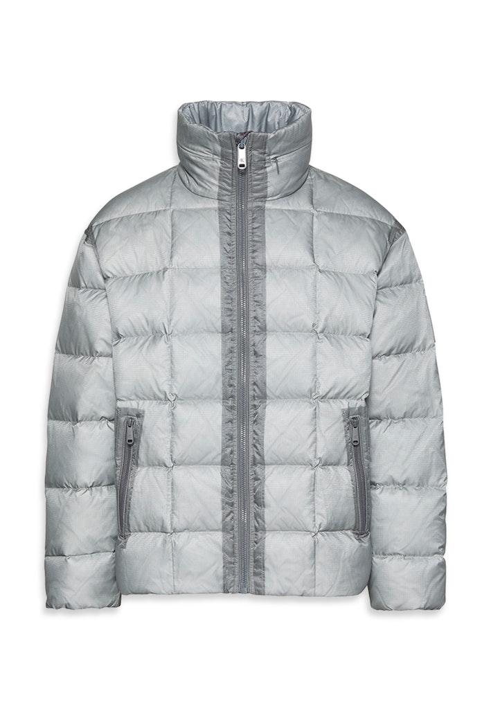Calvin Klein Erkek Gri Puffer Mont