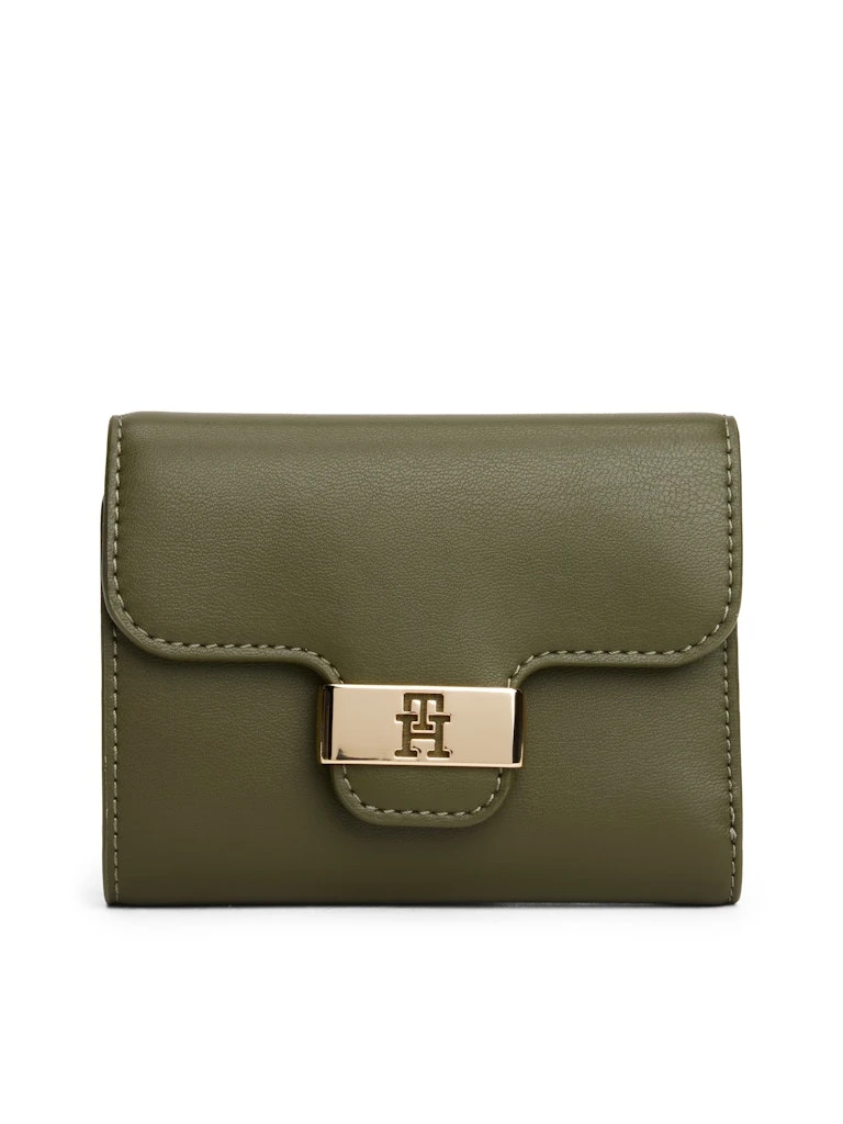 Tommy Hilfiger Kadın Yeşil  3'e Katlanan  Cüzdan