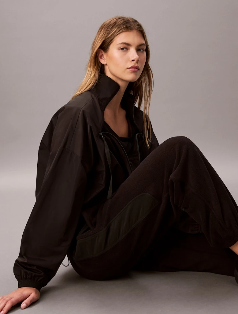 Calvin Klein Kadın Siyah   Lastik Paça Eşofman Altı