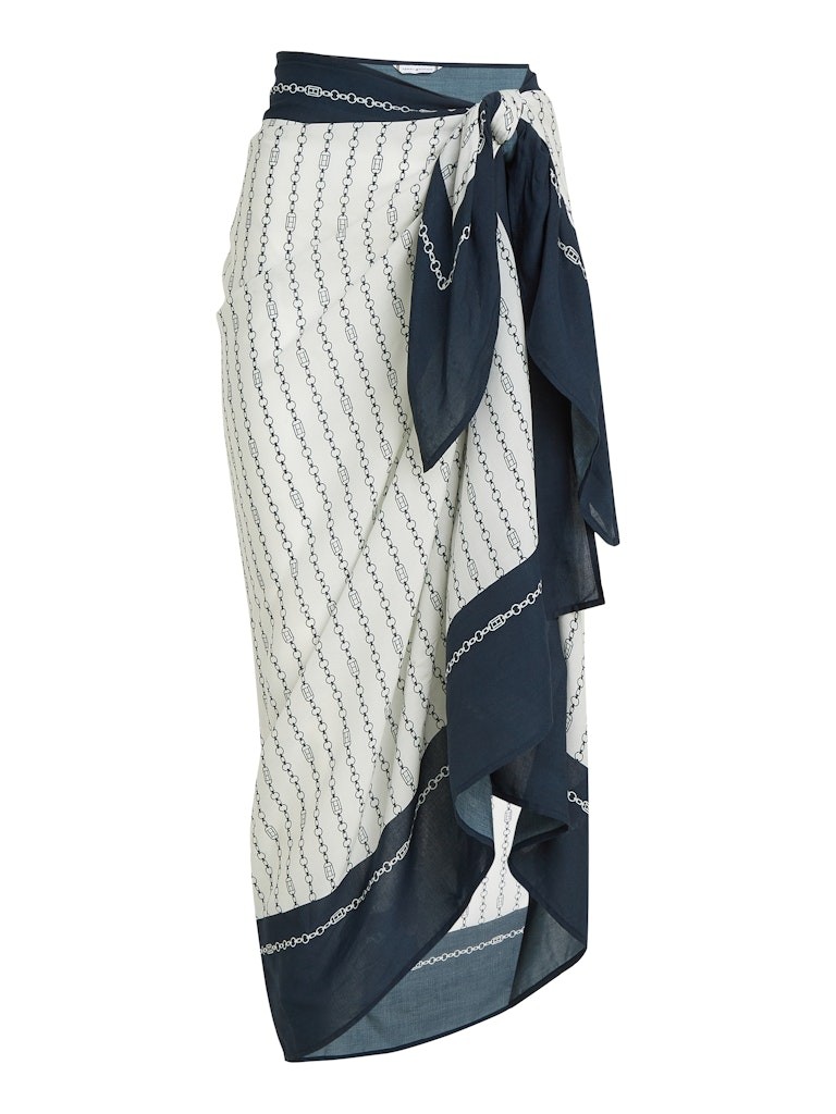Tommy Hilfiger Modal Beyaz Kadın Pareo - UW0UW058620LB