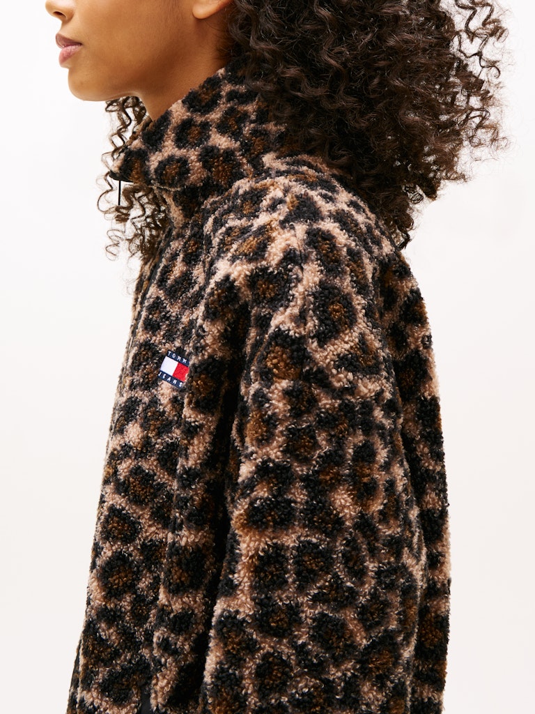 Tommy Hilfiger Kadın Kahverengi  Tam Fermuar  Sweatshirt