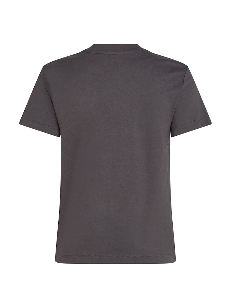 Calvin Klein Rejeneratif Pamuk Gri Kadın Kısa Kollu T-Shirt - J20J225256PMP