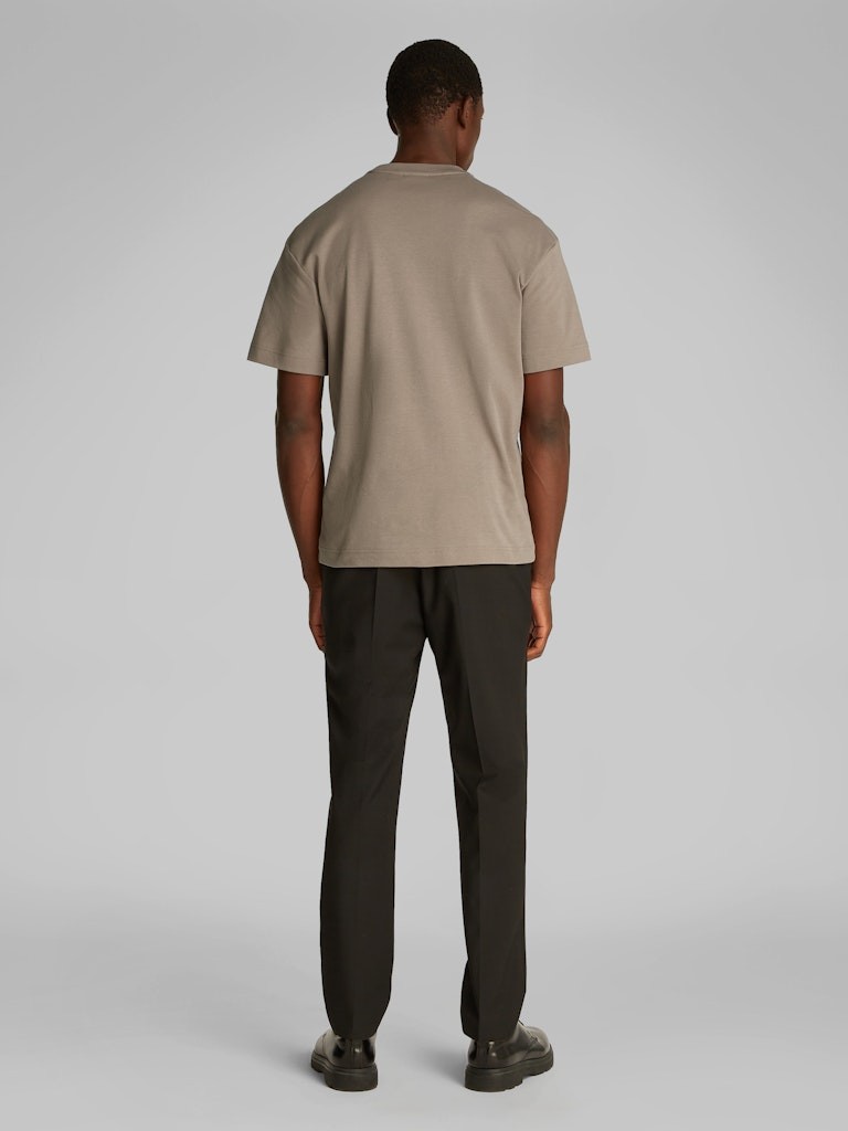 Calvin Klein Rejeneratif Pamuk Vizon Erkek Kısa Kollu T-Shirt - K10K112487PB8