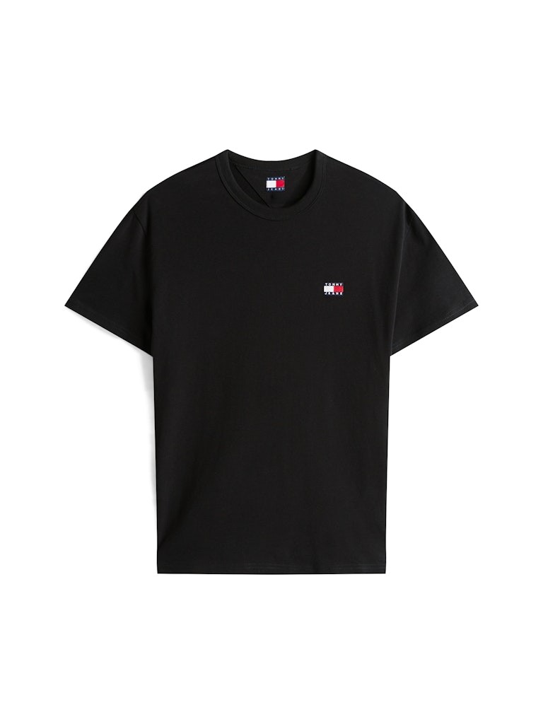 Tommy Hilfiger Rejeneratif Pamuk Siyah Erkek Kısa Kollu T-Shirt