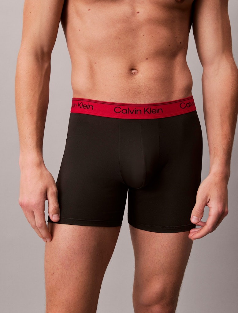 Calvin Klein Erkek Siyah Uzun Boxer