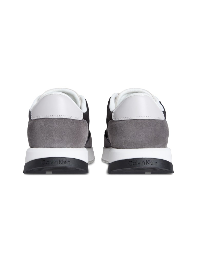 Calvin Klein Erkek Gri Kısa Taban Sneakers