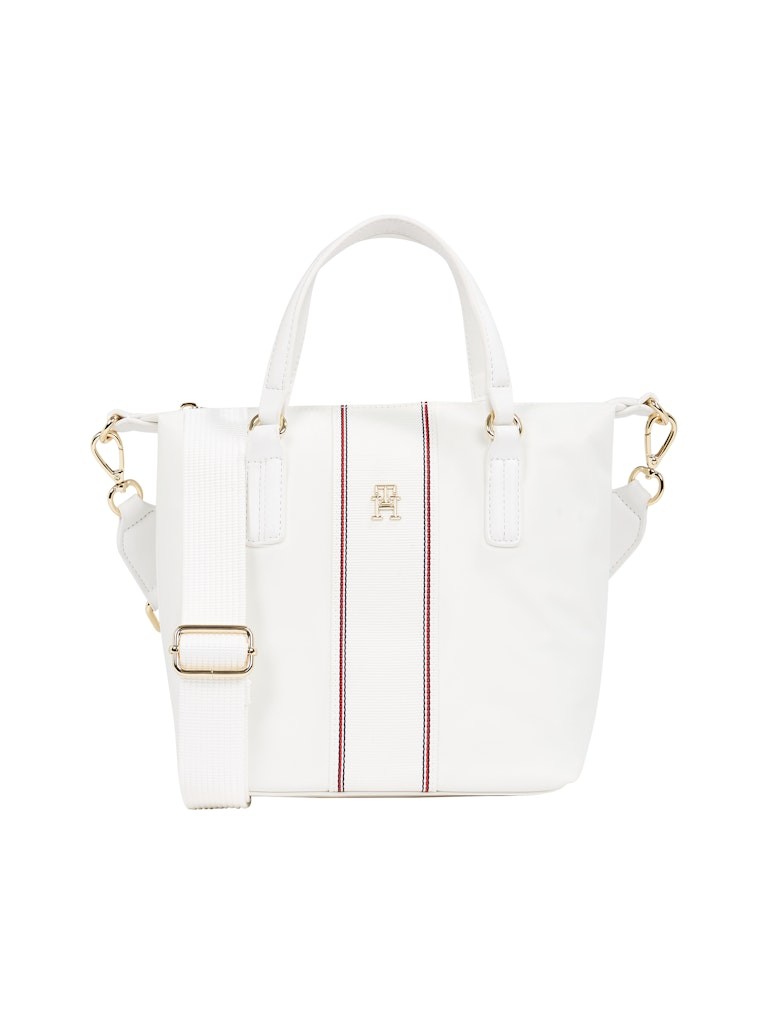 Tommy Hilfiger Beyaz Kadın Tote Çanta - AW0AW17204YBL