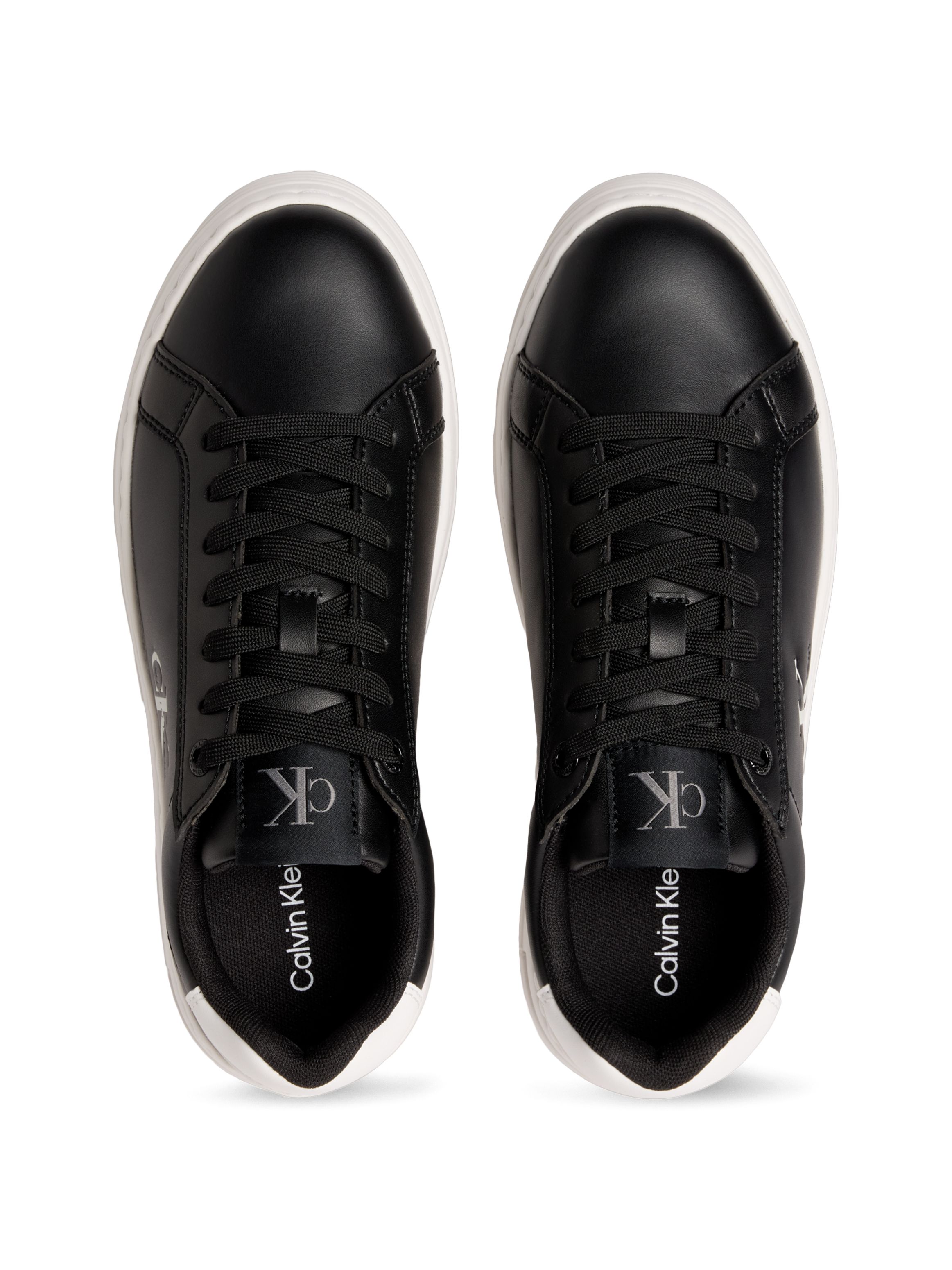 Calvin Klein Kadın Siyah Kalın Taban Sneakers