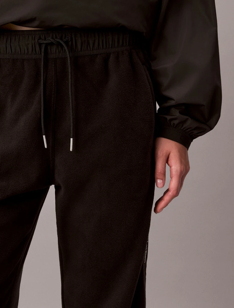 Calvin Klein Kadın Siyah   Lastik Paça Eşofman Altı