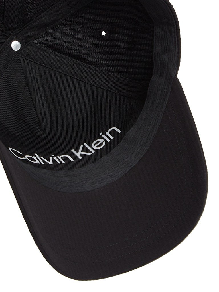 Calvin Klein Pamuk Siyah Erkek Logolu Şapka - K50K512974BEH