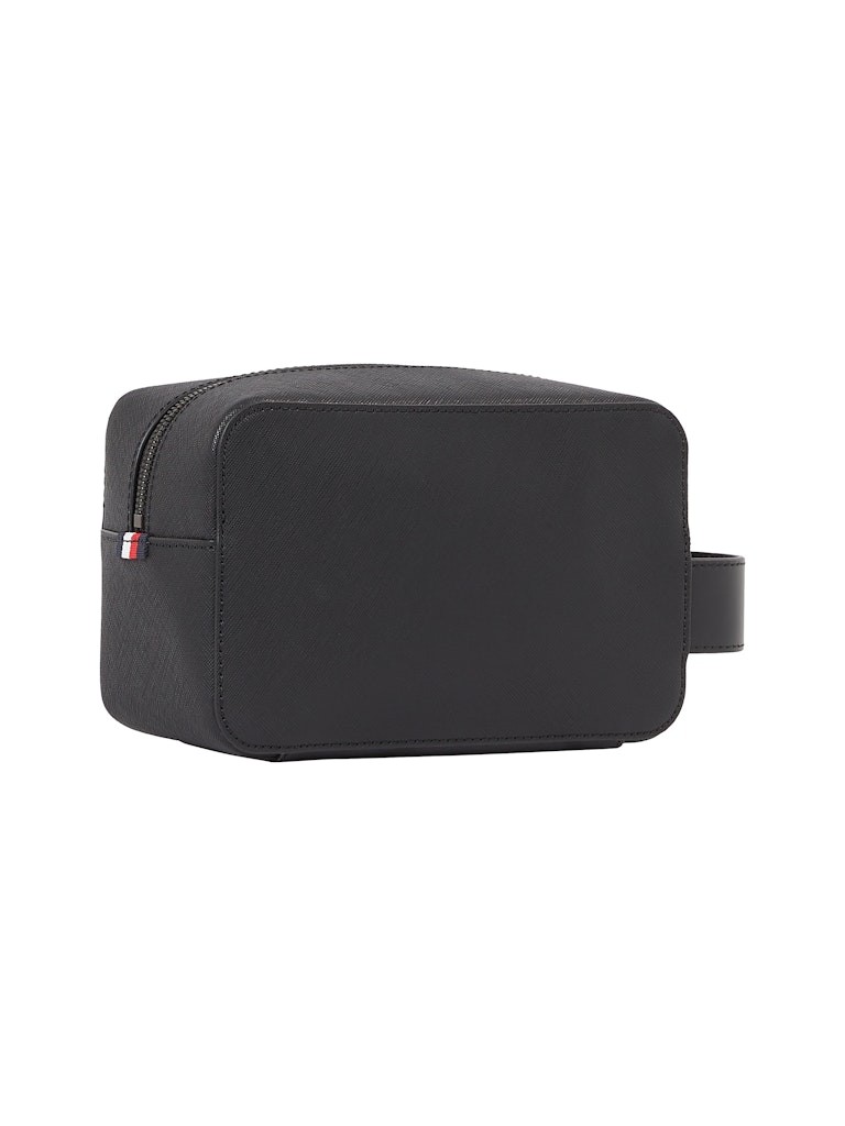 Tommy Hilfiger Deri Siyah Erkek Washbag - AM0AM13264BDS