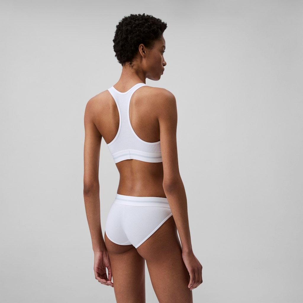 Calvin Klein Organik Pamuk Beyaz Kadın Bikini İç Çamaşırı - LV00QF8022100