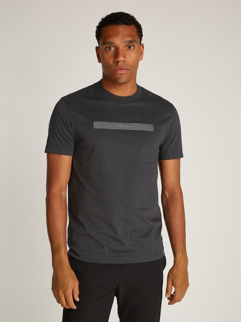 Calvin Klein Rejeneratif Pamuk Siyah Erkek Kısa Kollu T-Shirt - K10K113791BEH