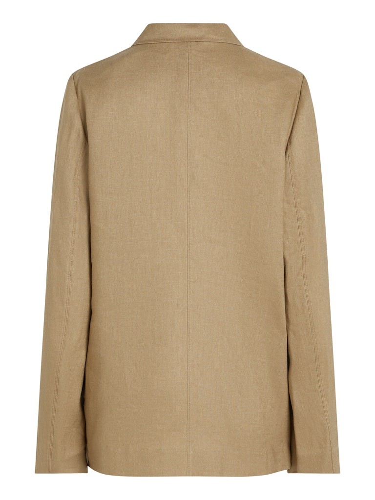 Tommy Hilfiger Keten Bej Kadın Blazer - WW0WW44757AEH