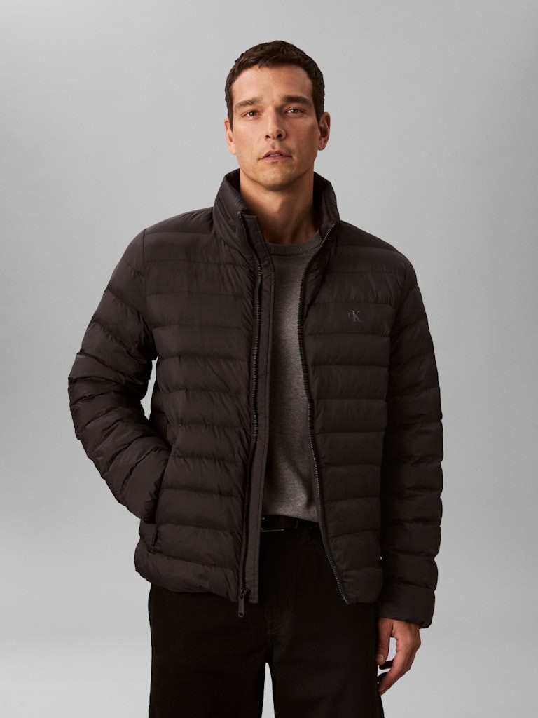 Calvin Klein Siyah Erkek Şişme Mont