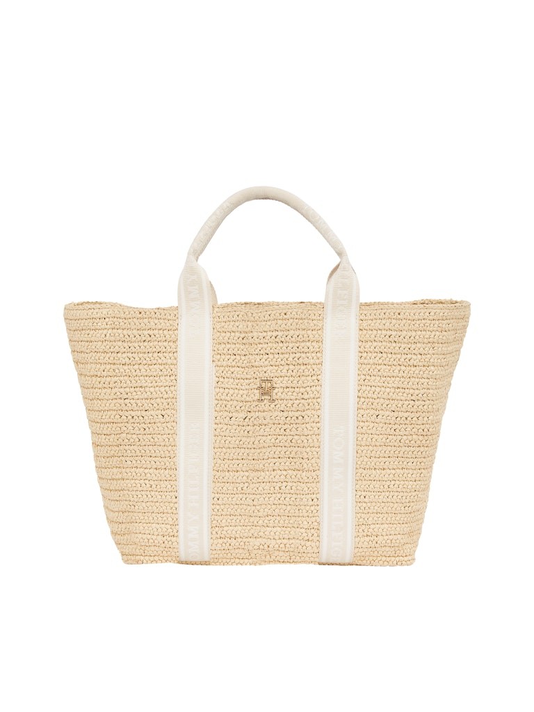 Tommy Hilfiger Bej Kadın Tote Çanta - AW0AW17196AA8
