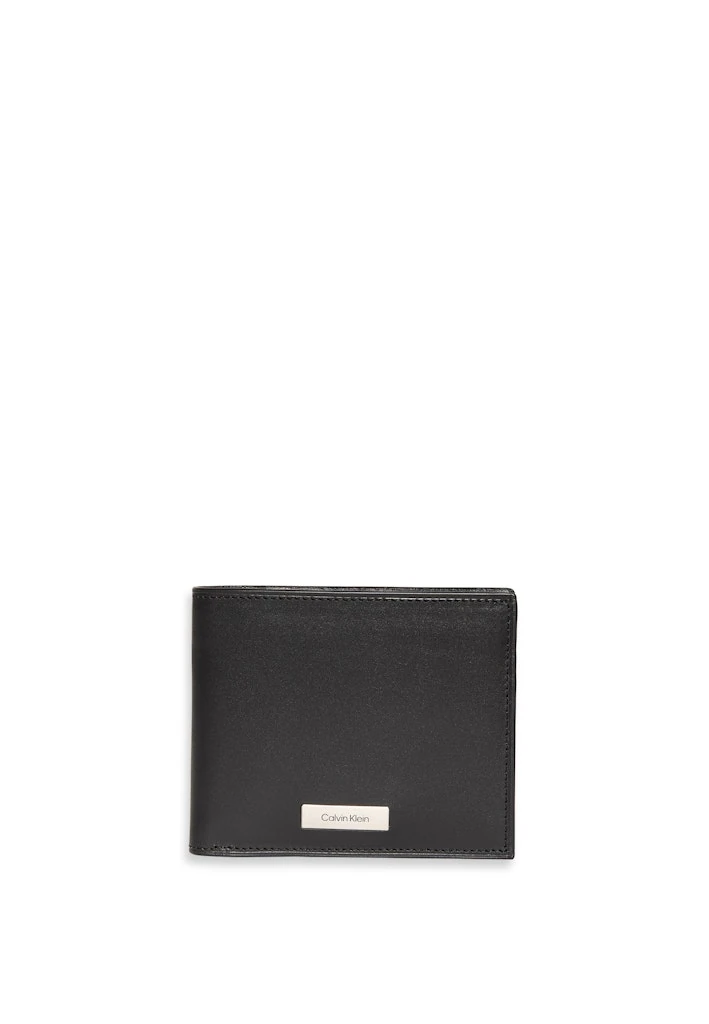 Calvin Klein Erkek Siyah Deri Kartlık Cüzdan