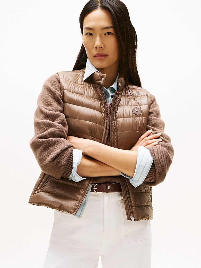Tommy Hilfiger Kadın Kahverengi Yelek