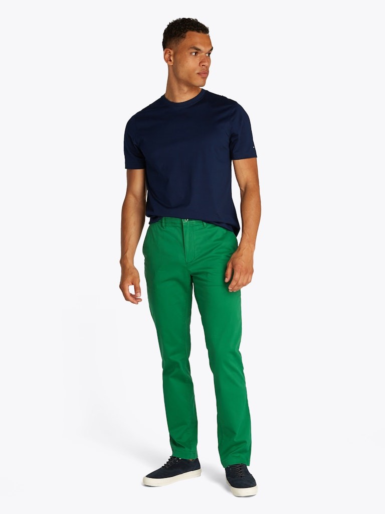 Tommy Hilfiger Pamuk Lacivert Erkek Kısa Kollu T-Shirt - MW0MW36657DCC