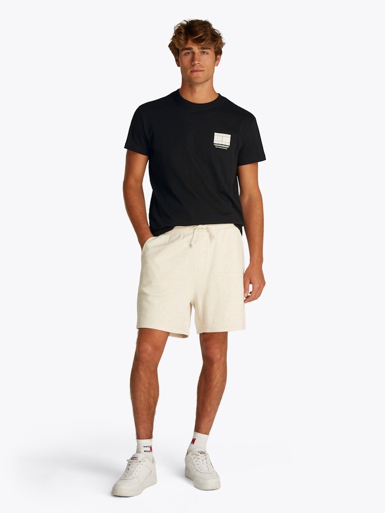 Tommy Hilfiger Rejeneratif Pamuk Siyah Erkek Kısa Kollu T-Shirt - DM0DM20814BDS