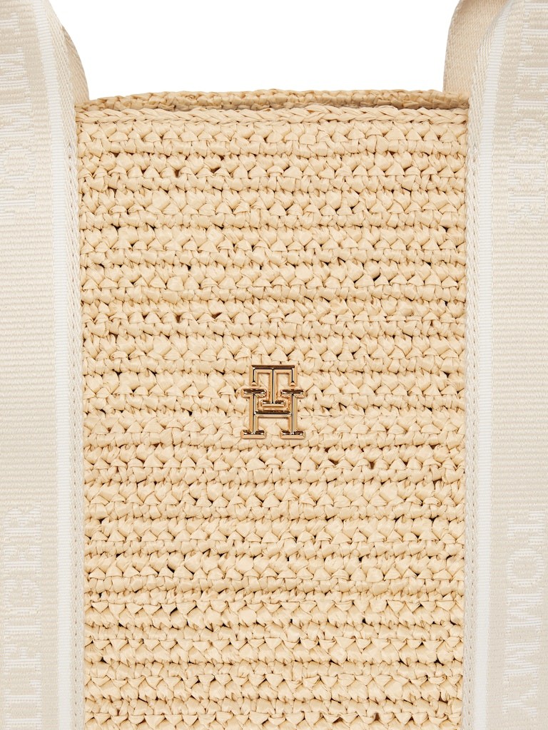 Tommy Hilfiger Bej Kadın Tote Çanta - AW0AW17196AA8