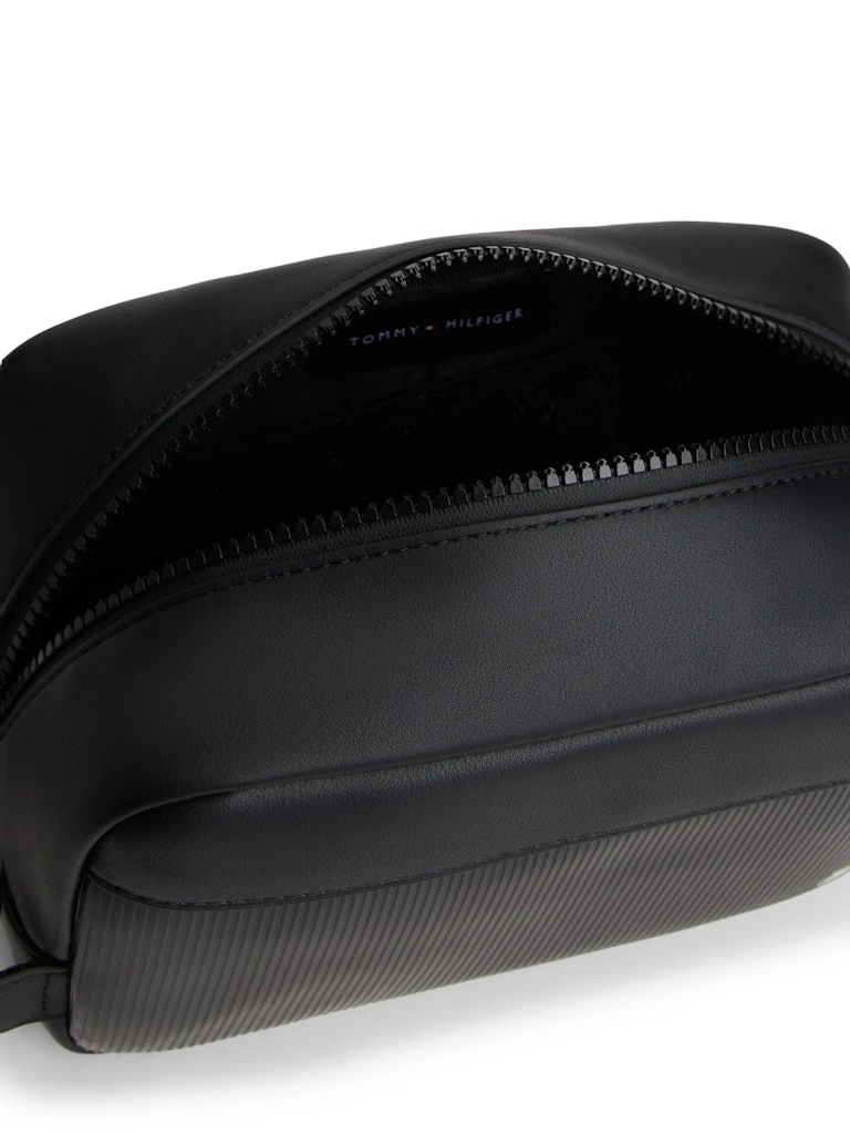 Tommy Hilfiger Erkek Siyah Washbag Çanta