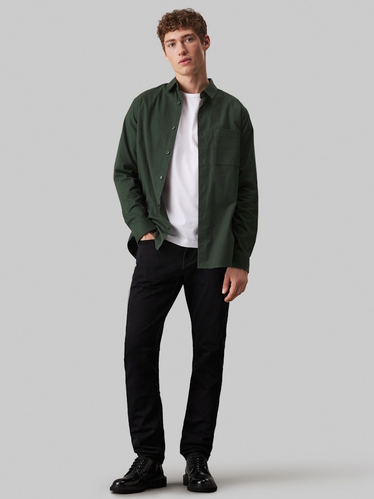 Calvin Klein Erkek Slim Fit Jean Siyah Pantolon - K10K1136431BY