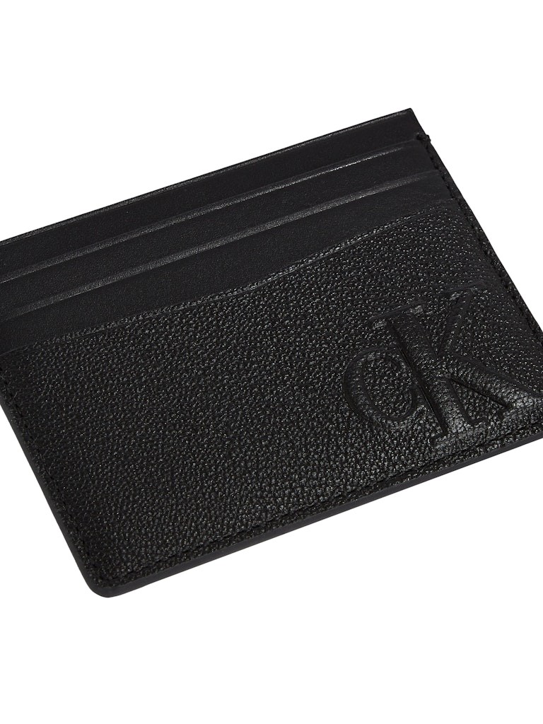 Calvin Klein Logo Emboss Cardcase Erkek Siyah Cüzdan - K50K513009BEH