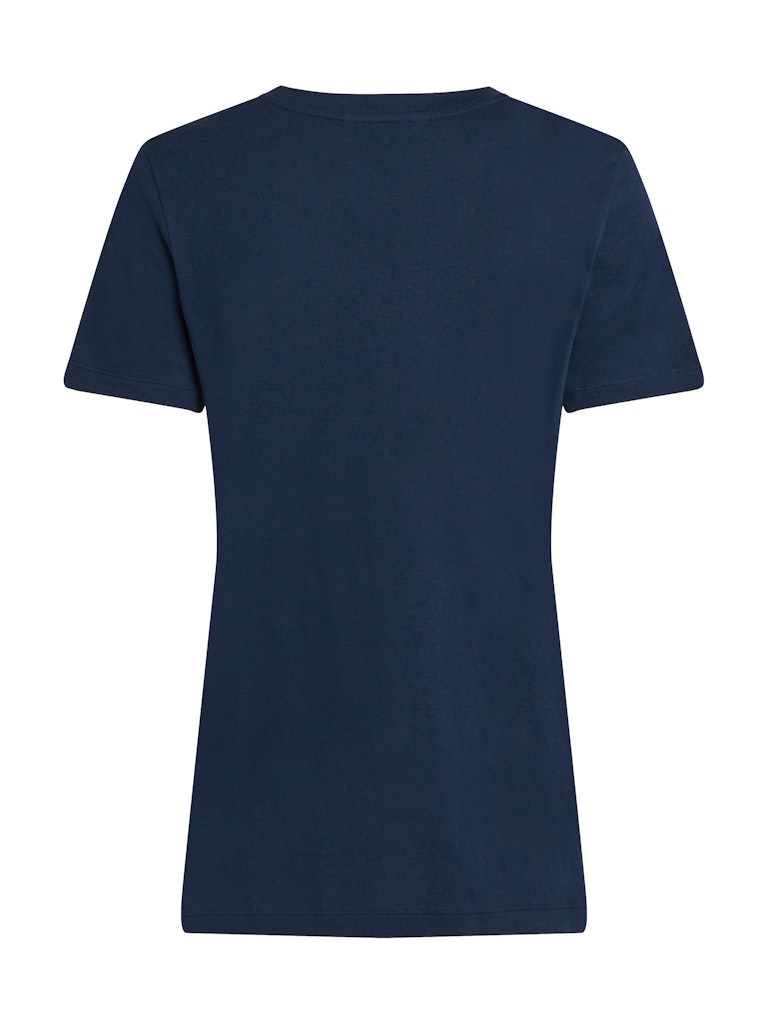 Tommy Hilfiger Kadın Rejeneratif Lacivert T-Shirt