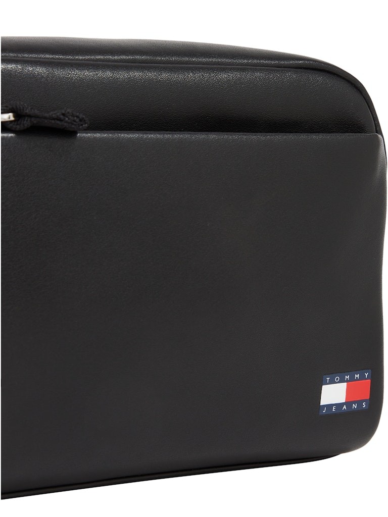 Tommy Hilfiger Deri Siyah Erkek Washbag - AM0AM12963BDS