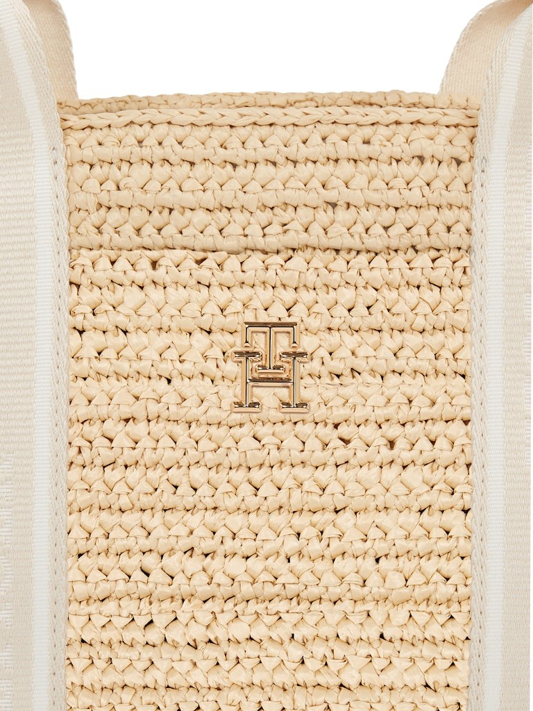 Tommy Hilfiger Bej Kadın Tote Çanta - AW0AW17199AA8