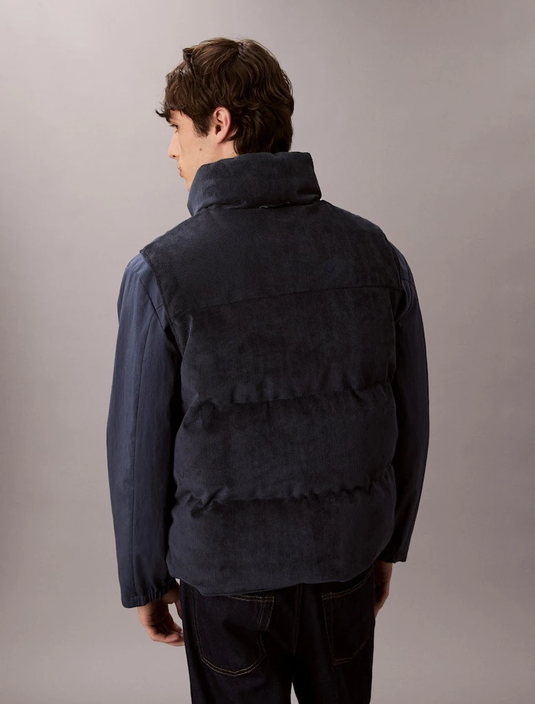 Calvin Klein Erkek Lacivert Yelek