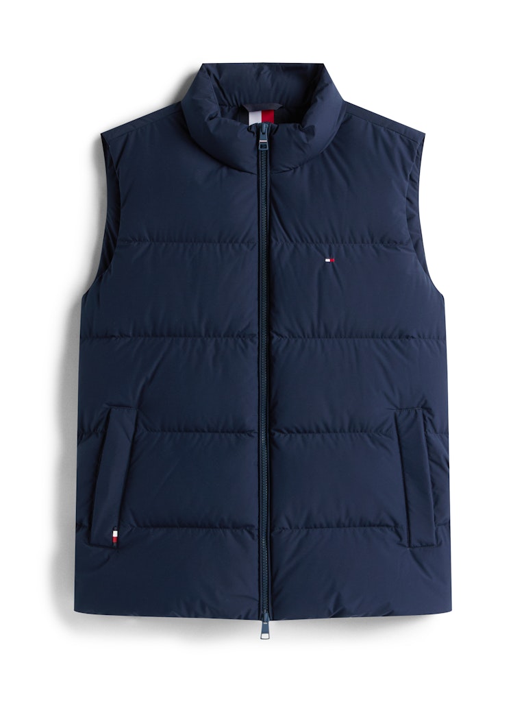 Tommy Hilfiger Erkek Kaz Tüyü Puffer Lacivert Yelek
