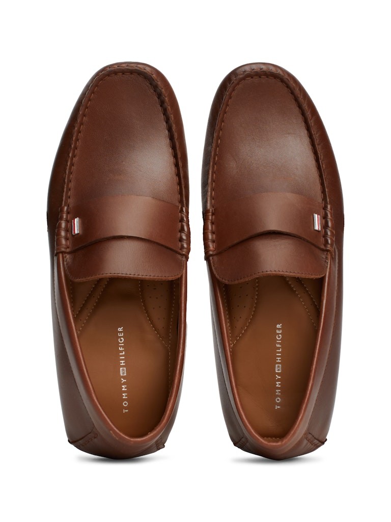 Erkek Rwb Hilfiger Leather Loafer