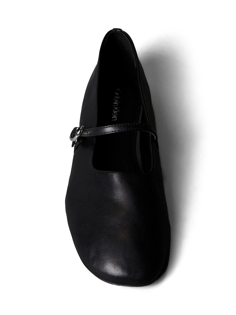 Calvin Klein Kadın Siyah Balerin Ayakkabı