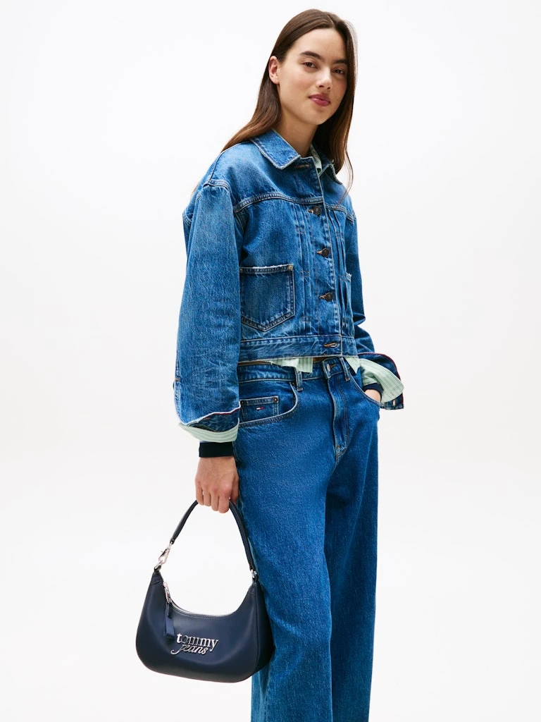 Tommy Hilfiger Kadın Lacivert  Omuz  El Çantası