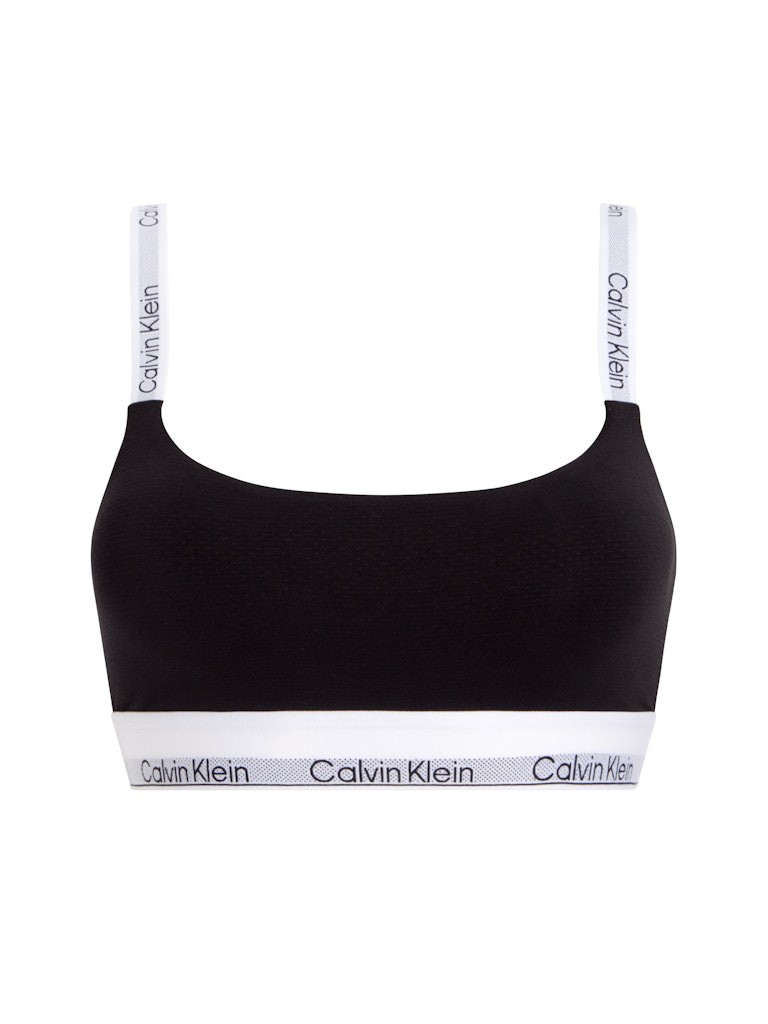 Calvin Klein Modal Siyah Kadın Askılı Bralet - 000QF7970EUB1
