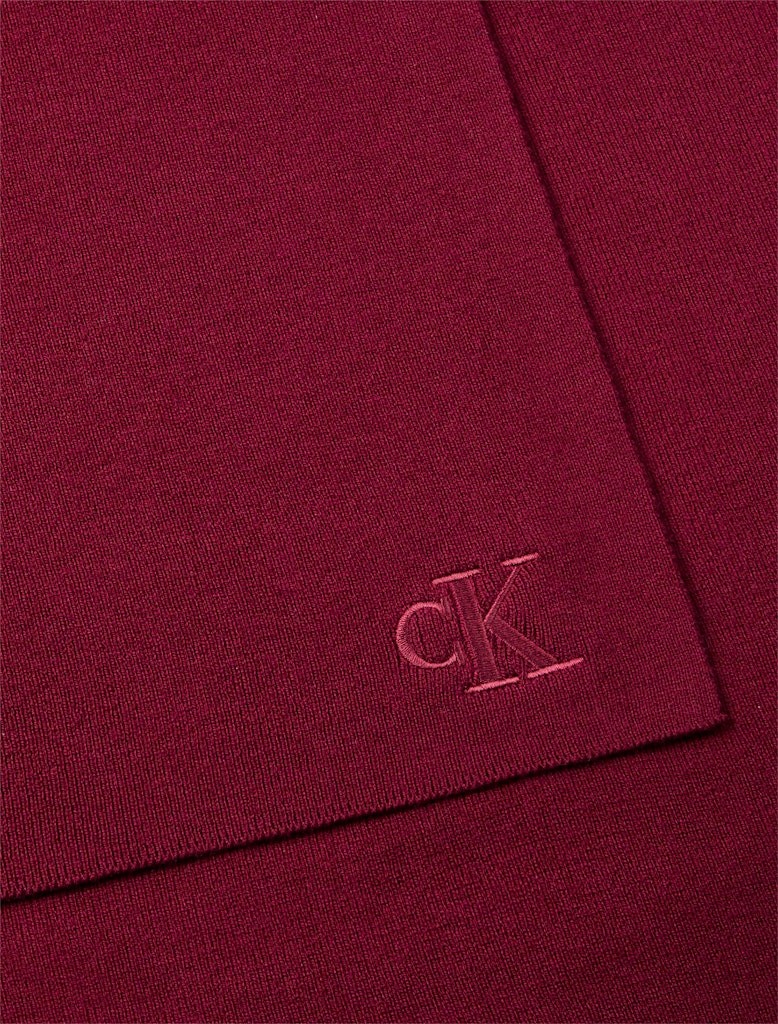 Calvin Klein Erkek Bordo Şal