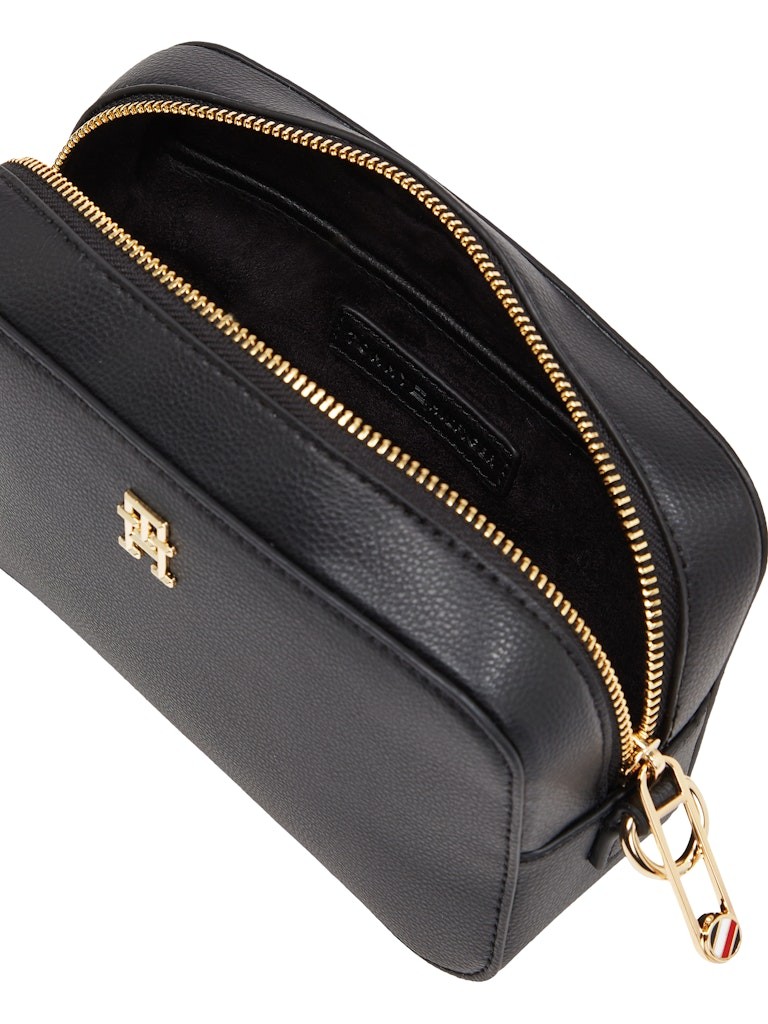 Tommy Hilfiger Kadın Soft Logo Camera Siyah Çanta - AW0AW16906BDS