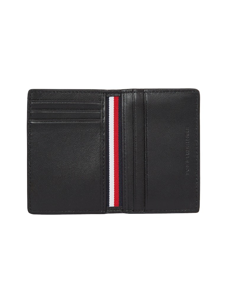 Tommy Hilfiger Deri Siyah Erkek Katlanabilir Cüzdan - AM0AM13248BDS