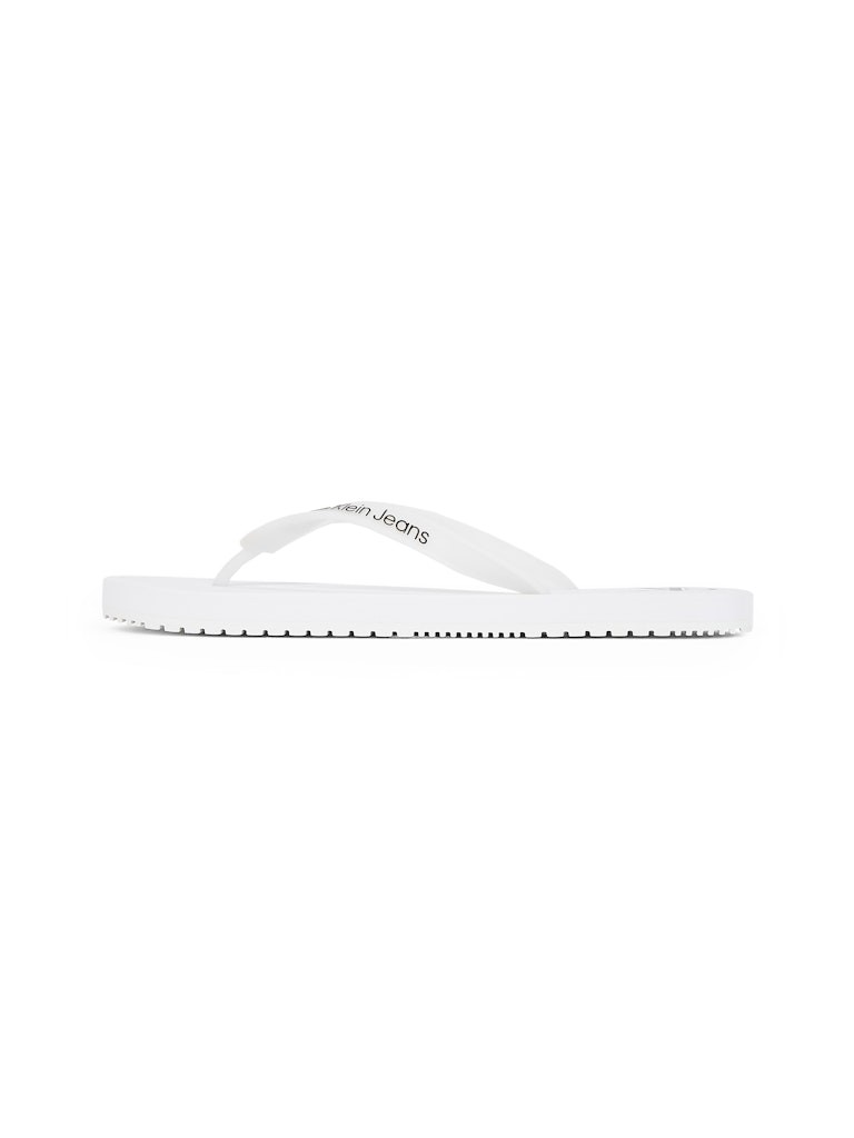 Calvin Klein Beyaz Erkek Parmak Arası Terlik - YM0YM0126701W