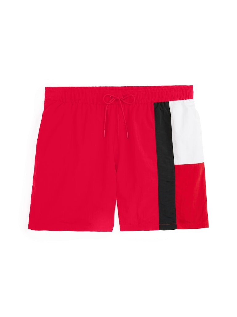 Tommy Hilfiger Kırmızı Erkek Deniz Şortu - UM0UM03483XLD