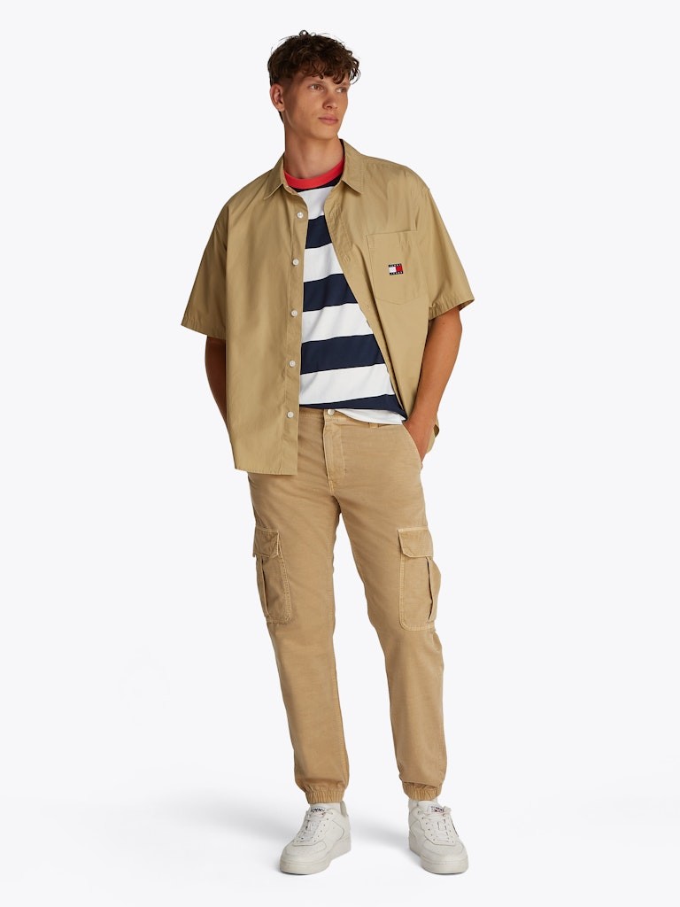 Tommy Hilfiger Rejeneratif Pamuk Lacivert Erkek Kısa Kollu T-Shirt - DM0DM207660A6