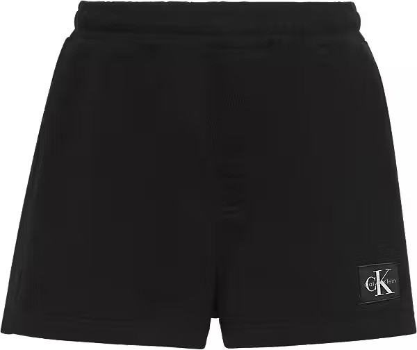 Calvin Klein Kadın Siyah Sweatshirt Şort